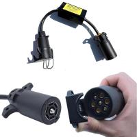 Переходник для розетки фаркопа (Америка "США" - Европа) «7 на 7 контактов»