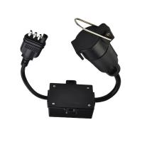 Переходник для розетки фаркопа (Америка "США" - Европа) «с 4 на 7 контактов»