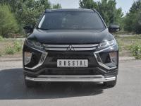 Защита переднего бампера d63 секции MITSUBISHI ECLIPSE CROSS 2018-