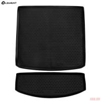 Автомобильный коврик element в багажник VW Touran 2003-2015, 2 части, 7 мест