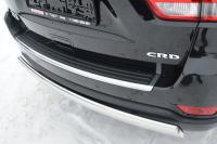 Защита заднего бампера 75х42 овал JEEP Grand Cherokee 2012