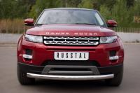 Защита переднего бампера d76(дуга) LAND ROVER Range Rover Evoque Prestige u Pure 2011-2017