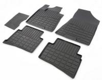 Коврики салона литьевые Rival для Kia Sportage 5-дв. 2016-н.в., резина, с крепежом, с перемычкой, 5 шт., 62805001
