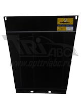 Защита Motodor для картера, радиатора и дифференциала (две части) Ssang Yong Rexton (2002-2006)