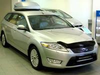 Дефлектор капота Ford Mondeo (Форд Мондео) (2007-) (темный)