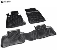 Автомобильные коврики element в салон MERCEDES-BENZ GLK-Class X204 2008-2015 4 шт. (полиуретан)