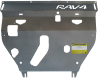 Защита алюминиевая Мотодор Toyota RAV 4  2010-2013 Устанавливается вместо пыльника