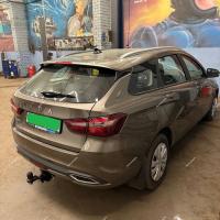 Фаркоп BERG для Lada Vesta NG SW «универсал» I «рестайлинг» (2023-) "быстросъемный под квадрат"