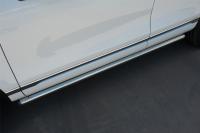 Пороги труба d63 (вариант 2 ) VOLKSWAGEN Touareg 2014-