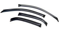 Дефлекторы боковых окон Mitsubishi Lanser SD (2000-2006) (4шт.) (темн)