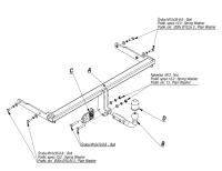 Фаркоп Imiola для Skoda Yeti 2014-