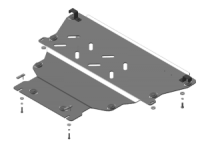 Защита алюминиевая Мотодор Ford Kuga 2013-2019