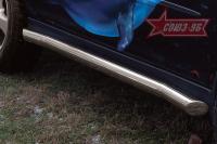 Пороги труба d 76 (компл. 2 шт) Lexus RX II 400 (2003-2009)