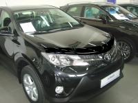 Дефлектор капота Toyota RAV4 (Тойота РАВ4) (2013- /2015-) (темн.)