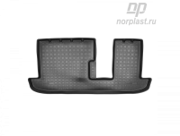 Автомобильные коврики Норпласт для Mazda CX-9 II (2017) (3 ряд), полиуретановые