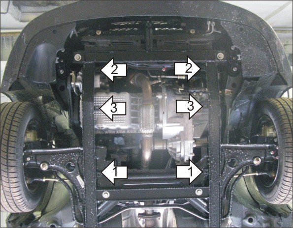Фото Защита Мотодор для Vortex Corda 2010-2015