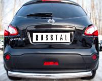Защита заднего бампера d76 NISSAN Qashqai+2 2010-2013