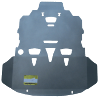 Защита алюминиевая Мотодор Audi A6  2004-2008