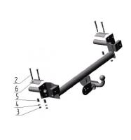 Фаркоп AvtoS для LADA 2115