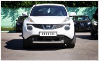 Защита переднего бампера овал d75x42 NISSAN Juke 4X2 2010-2014
