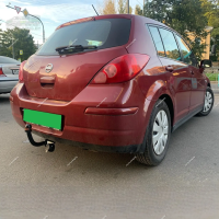 Фаркоп Leader Plus (Россия) для Nissan Tiida I (2004-2013) «хэтчбек»