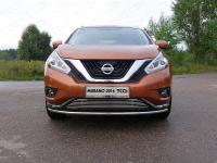 Решётка радиатора нижняя 12 мм для Nissan Murano 2016-