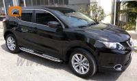 Пороги алюминиевые (Zirkon) Nissan Qashqai (Ниссан Кашкай) (2014-)