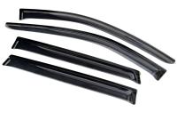 Дефлекторы боковых окон Nissan X-Trail (2015-) (4шт.) (темн.)