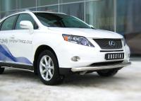 Защита переднего бампера d76 (дуга) Lexus RX270/350/450 2009-2012