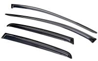Дефлекторы боковых окон Peugeot (Пежо) 308 Хэтчбек (4 дв.) (2007-) (темн.)