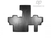 Автомобильные коврики Норпласт для Peugeot Traveller (2018) (2-ой ряд), полиуретановые