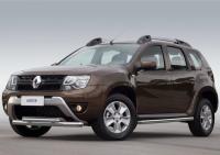 Защита переднего бампера d57+d42 Renault Duster 2015-