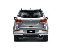 Защита заднего бампера двойная угловая d63/51мм (НПС) GREAT WALL HOVER H6 2013-