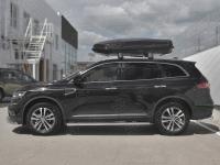 Пороги труба 120х60 овал с проступью RENAULT KOLEOS 2017-