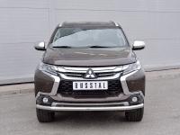 Защита переднего бампера d63 секция MITSUBISHI PAJERO SPORT 2016