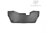 Автомобильные коврики Норпласт для Honda Pilot III (2015) (3 ряд), полиуретановые