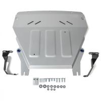 Защита картера и КПП Rival для Ford Ecosport 2018-н.в., алюминий 4 мм, с крепежом, 333.1870.1