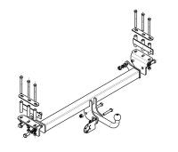 Фаркоп AvtoS для NISSAN Patrol GR (1998-2004)