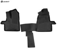 Автомобильные коврики element 3D в салон для FORD Transit 2015-2019 фургон USA vinyl flooring