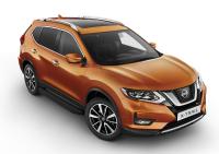 Порог-площадка "Premium-Black" Renault Koleos 2017-