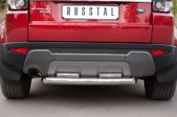 Защита заднего бампера d76_42х2 (дуга) LAND ROVER Range Rover Evoque Prestige u Pure 2011-2017