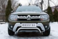 Защита переднего бампера d63 (волна) RENAULT Duster 2015-