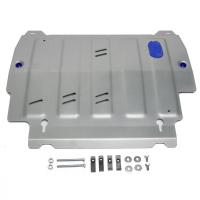 Защита картера и КПП Rival для Nissan Murano 2016-н.в., алюминий 4 мм, с крепежом, 333.2415.2