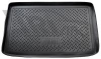 Автомобильный коврик багажника Норпласт для Renault Clio Хэтчбек (2006-), полиуретановый