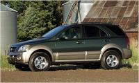 Дефлектор капота Kia Sorento (Киа Соренто) (2003-2008) (темн.)