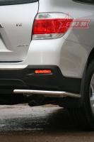 Защита задняя уголки d 42 (компл 2шт) "Toyota Highlander" 2010-