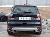 Защита заднего бампера уголки d42 дуга FORD KUGA 2016-