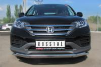 Защита переднего бампера d42/42 (секции) HONDA CR-V 2.0 2013-2015