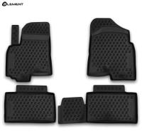 Автомобильные коврики element в салон ZOTYE T600 2016- turbo Luxury 4 шт. (полиуретан)