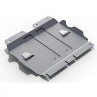 Защита картера Rival для Mercedes-Benz S-class 4WD 2013-н.в., алюминий 4 мм, с крепежом, 333.3935.1